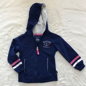 Toddler Girl’s Nautica Hoodie! Size 2t!